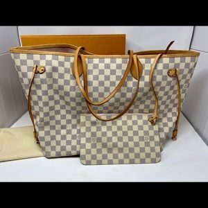 Louis Vuitton Never Full Tote and Wallet